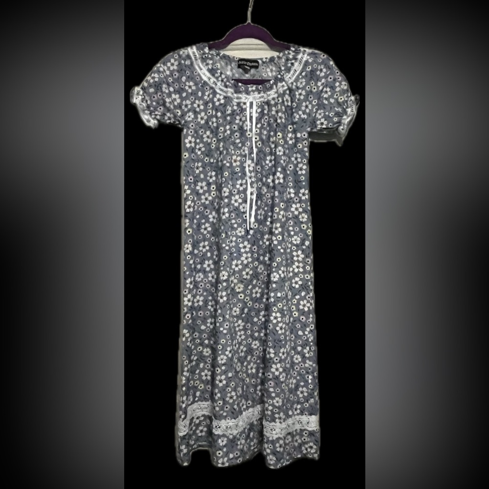 SCARLET DARKNESS Floral Short Sleeve Dress